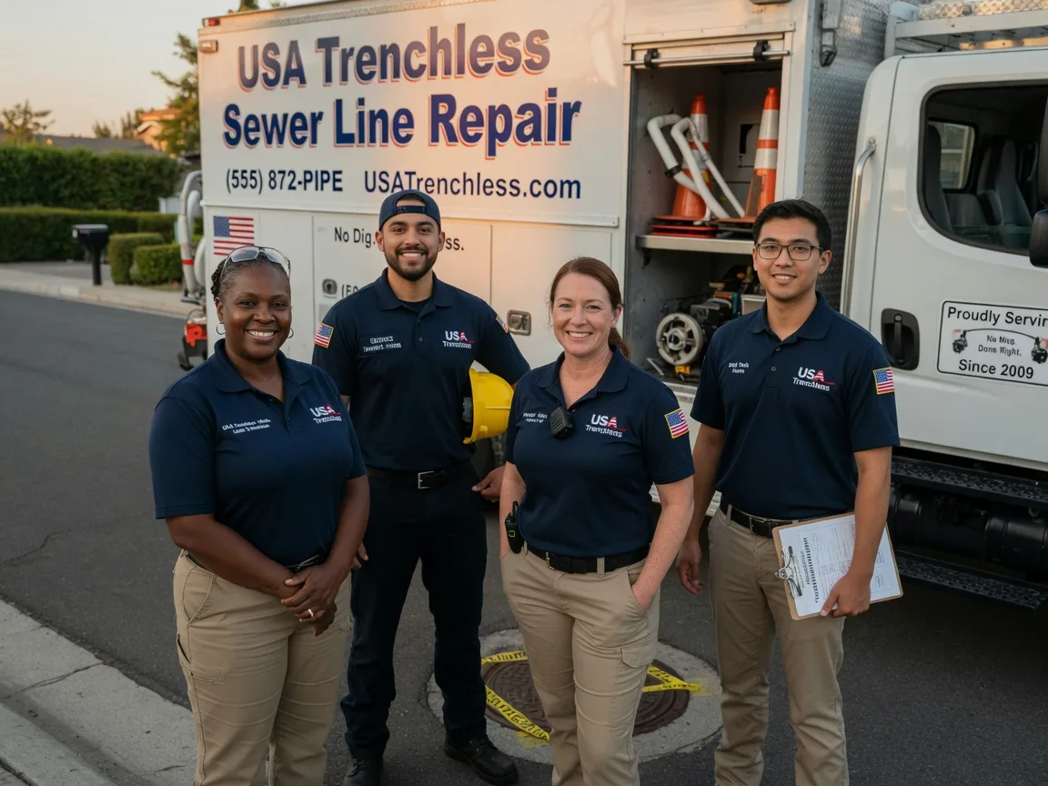 Sewer Line Repair company in Bagwell, TX